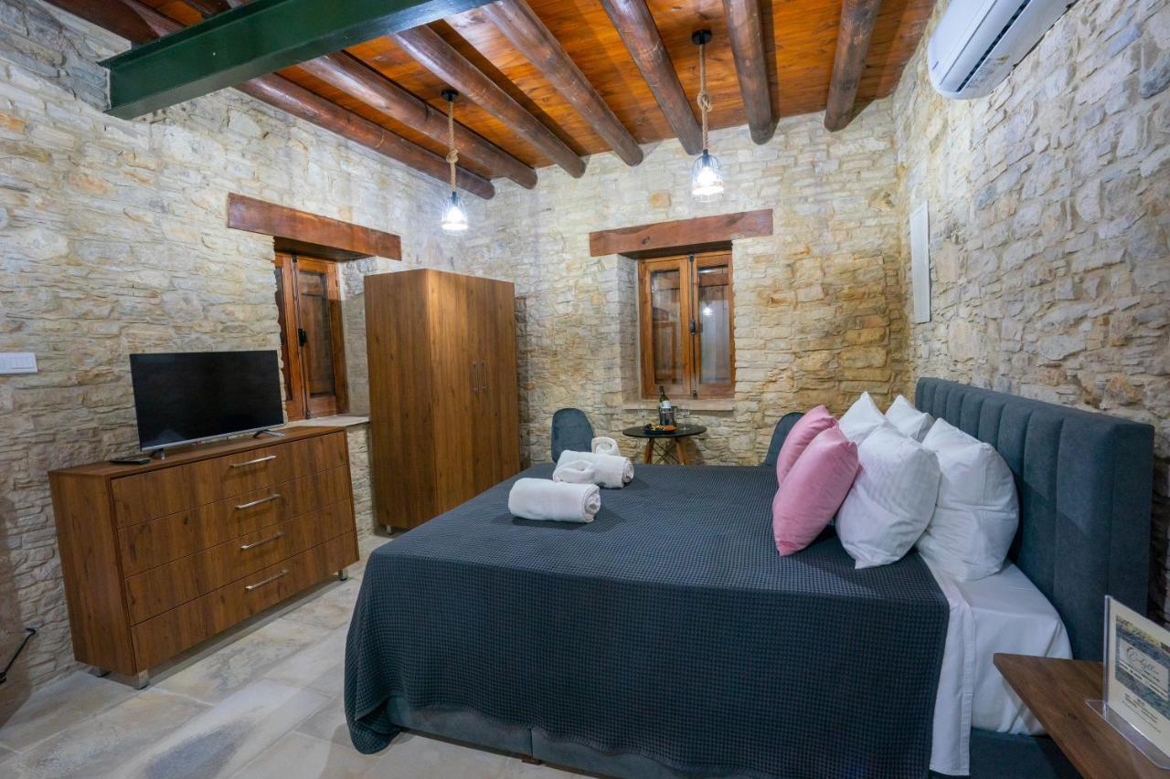 Eidyllio Luxury Suites Omodos Eksteriør bilde