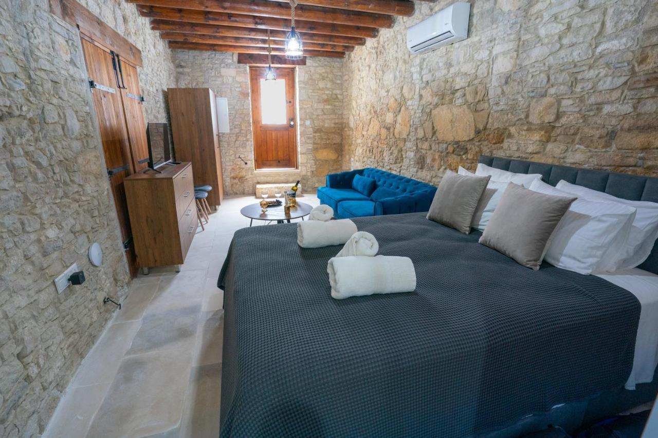 Eidyllio Luxury Suites Omodos Eksteriør bilde